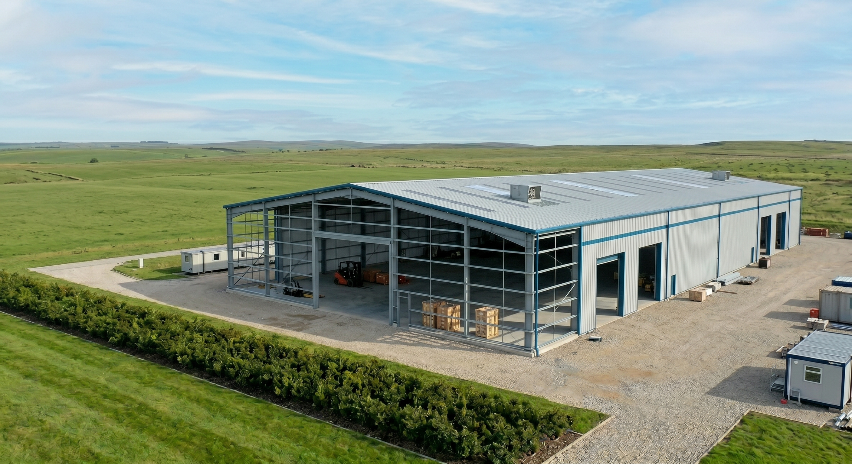 Pre-Engineered Building Framework