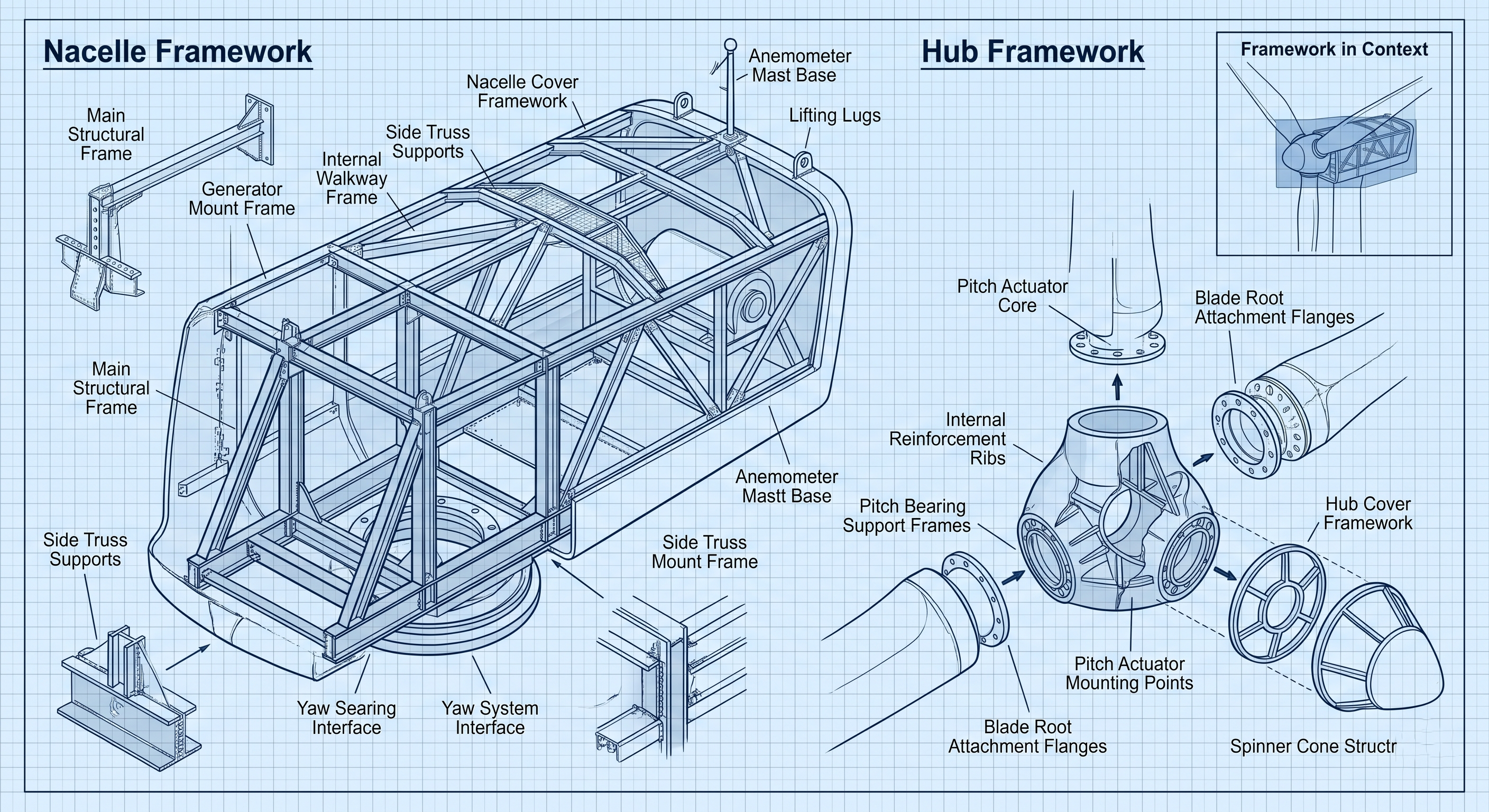 Turbine Nacelle Framework